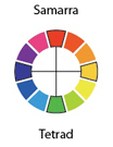 cách sử dụng màu sắc thiết kế logo samarra