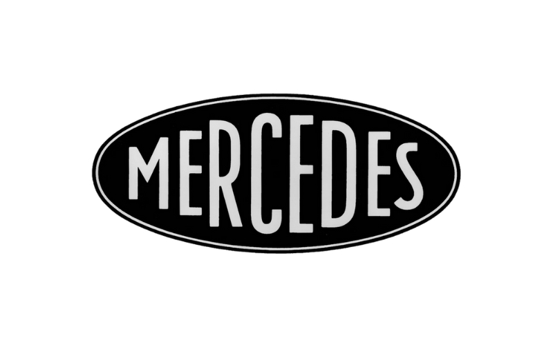 logo đầu tiên của mercedes benz