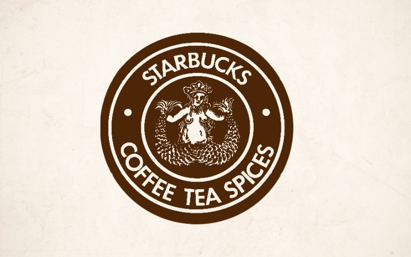 Logo thương hiệu starbuck năm 1971