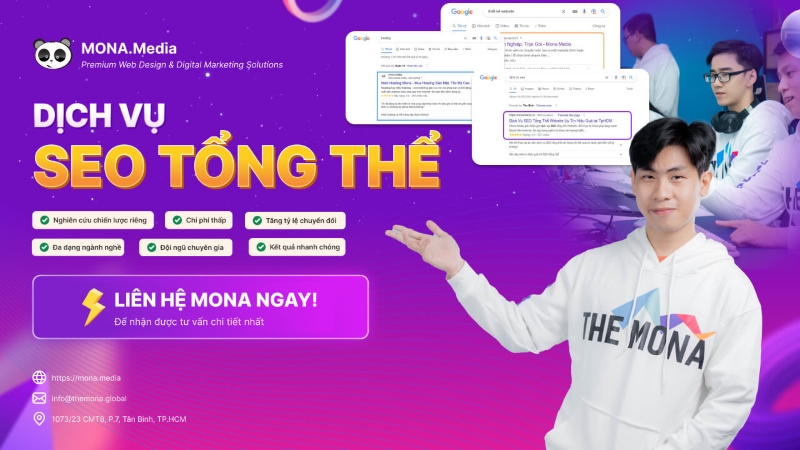 Dịch vụ SEO website của MONA Media