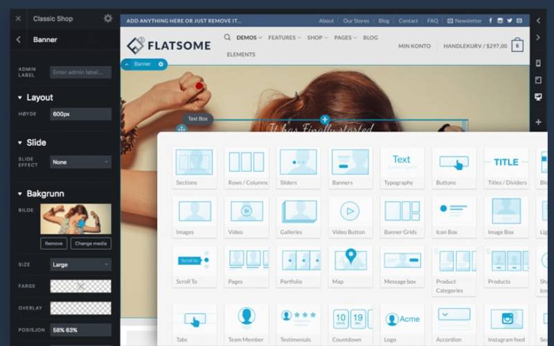 Dựng giao diện website theo mẫu
